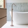 Смеситель для раковины Lotis Mone 1010CB напольный, цвет copper brushed