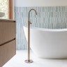 Смеситель для раковины Lotis Mone 1010CB напольный, цвет copper brushed