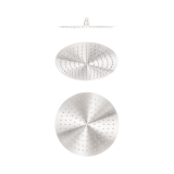 Верхний душ Lotis Mone 316 1102BN 30 см, н/с, цвет brushed nickel