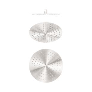 Верхний душ Lotis Mone 316 1102BN 30 см, н/с, цвет brushed nickel