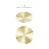 Верхний душ Lotis Mone 316 1102BB 30 см, н/с, цвет brushed brass
