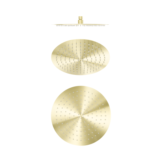 Верхний душ Lotis Mone 316 1102BB 30 см, н/с, цвет brushed brass