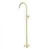 Смеситель для раковины Lotis Mone 1010BB напольный, цвет brushed brass