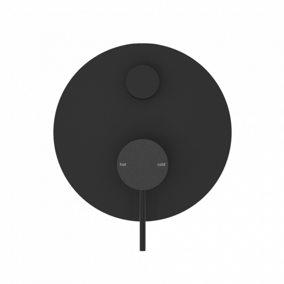 Смеситель для душа Lotis Mone 1014MB встраиваемый на 2 потребителя, цвет matte black