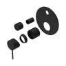 Смеситель для душа Lotis Mone 1014MB встраиваемый на 2 потребителя, цвет matte black