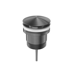 Донный клапан для раковины Lotis, оружейная сталь