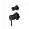 Смеситель для душа Lotis Mone 1017MB встраиваемый на 2 потребителя, цвет matte black
