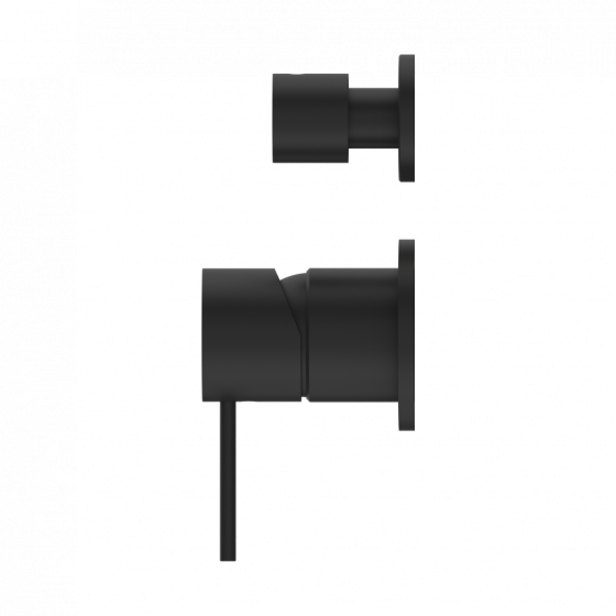 Смеситель для душа Lotis Mone 1017MB встраиваемый на 2 потребителя, цвет matte black