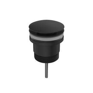 Донный клапан Lotis 1031MB универсальный, цвет matte black