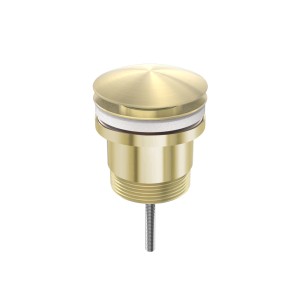 Донный клапан Lotis 1031BB универсальный, цвет brushed brass