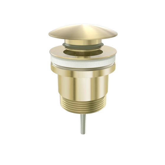 Донный клапан Lotis 1031BB универсальный, цвет brushed brass