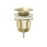 Донный клапан Lotis 1031BB универсальный, цвет brushed brass