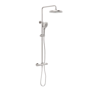 Душевая стойка Lotis Santi 1020BN с термостатом, цвет brushed nickel