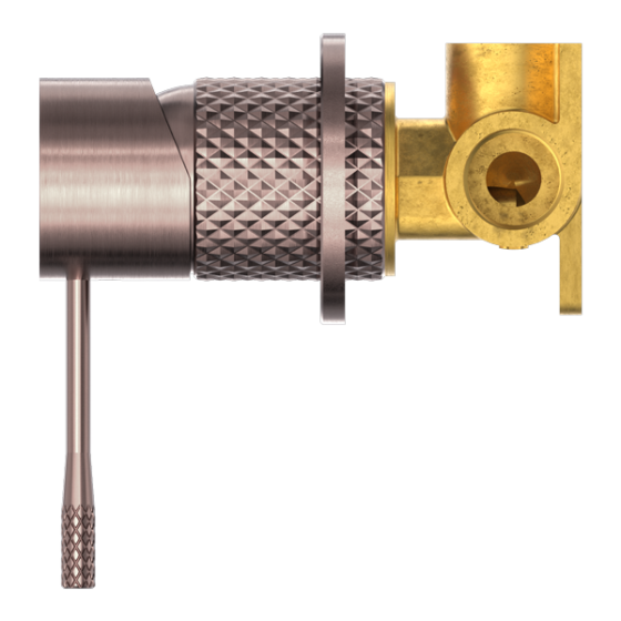 Смеситель для душа Lotis Santi 1016CB встраиваемый, цвет copper brushed