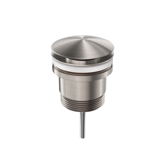 Донный клапан Lotis 1031BN универсальный, цвет brushed nickel