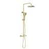 Душевая стойка Lotis Santi 1020BB с термостатом, цвет brushed brass