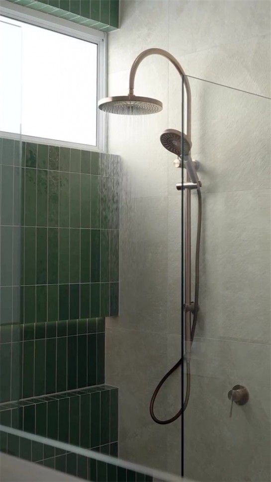 Смеситель для душа, Lotis, цвет: бронза