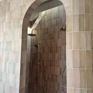 Душевая система с верхним душем и лейкой, Lotis, цвет: золото