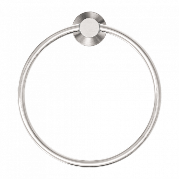 Держатель для полотенец, круглое, Lotis, цвет: никель