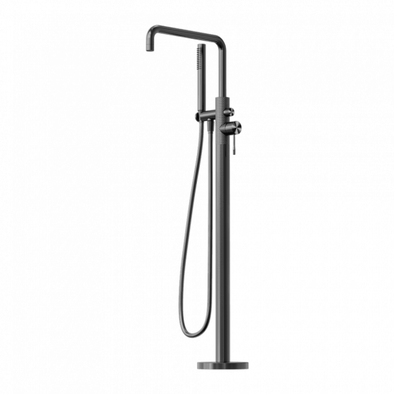 Смеситель для ванны Lotis Santi 1025BMB напольный, цвет black metal brass