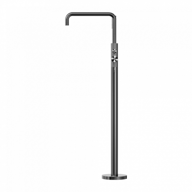 Смеситель для ванны Lotis Santi 1025BMB напольный, цвет black metal brass