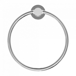 Держатель для полотенец, круглое, Lotis, цвет: хром