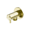 Запорный вентиль Lotis 1033BB, цвет brushed brass