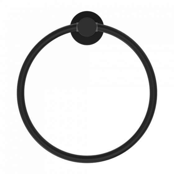 Держатель для полотенец Lotis Mone 1079MB кольцо, цвет matte black