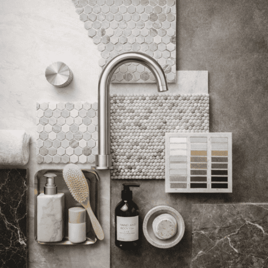 Смеситель для раковины Lotis Santi 1063BN на два отверстия, цвет brushed nickel