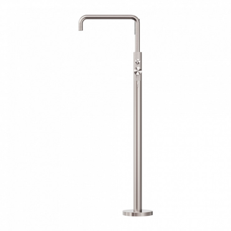 Смеситель для ванны с ручным душем, Lotis, цвет: никель