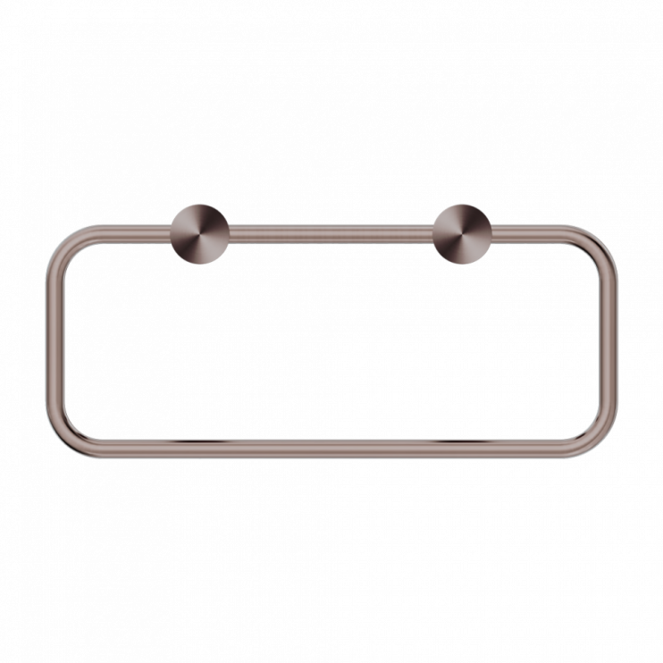 Держатель для полотенец, овальное, Lotis, цвет: бронза