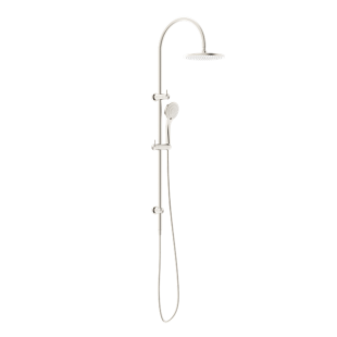 Душевая система с верхним душем и лейкой, Lotis, цвет: никель