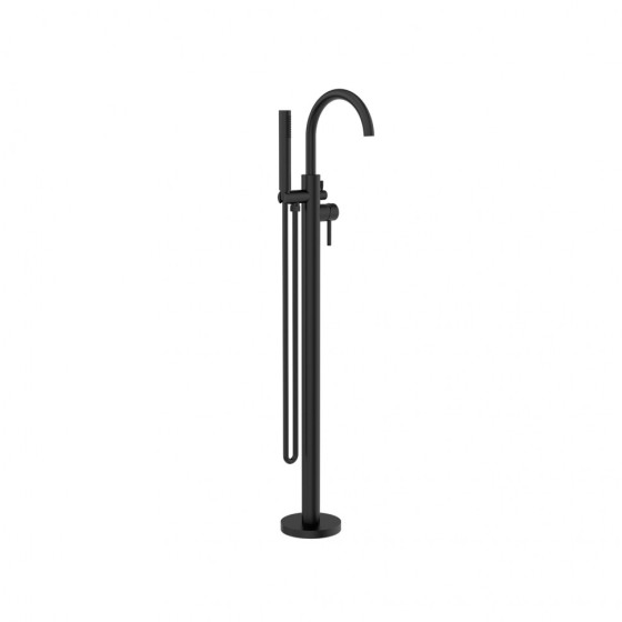 Смеситель для ванны Lotis Mone 1067MB напольный, цвет matte black