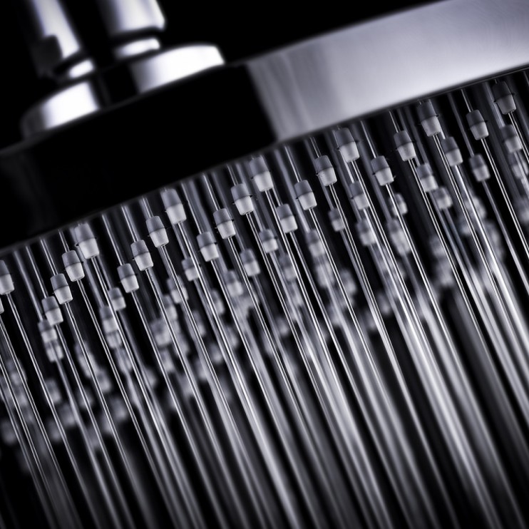 Душевая система с верхним душем и лейкой, Lotis, цвет: хром