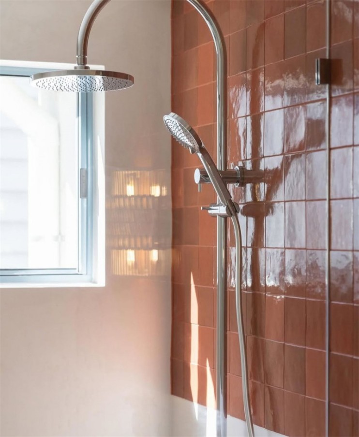 Душевая система с верхним душем и лейкой, Lotis, цвет: хром