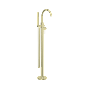 Смеситель для ванны Lotis Mone 1067BB напольный, цвет brushed brass