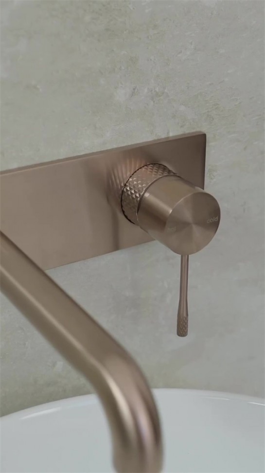 Смеситель для раковины, Lotis, цвет: бронза