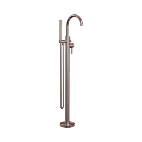 Смеситель для ванны Lotis Mone 1067CB напольный, цвет copper brushed