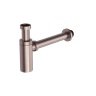Сифон для раковины Lotis 1032CB, цвет copper brushed