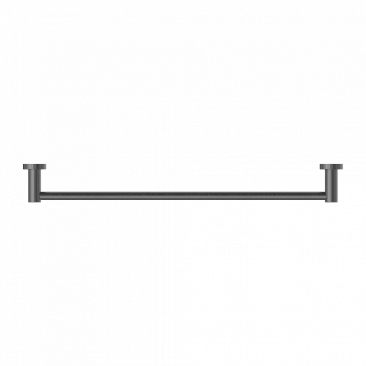 Держатель для полотенец, одинарный, Lotis, цвет: оружейный металл