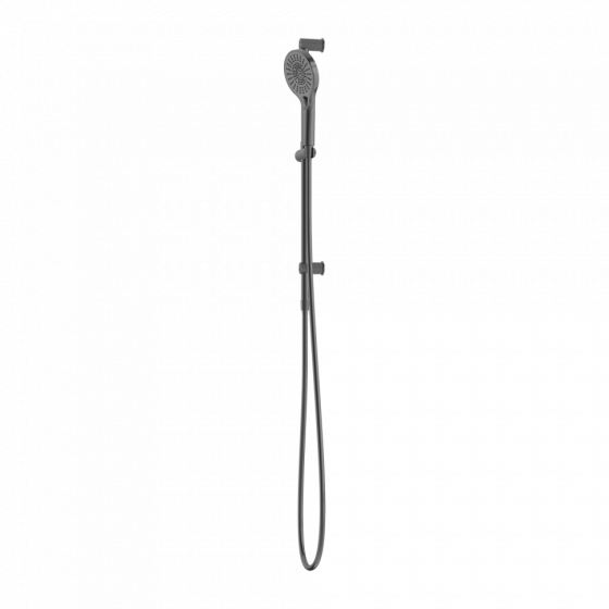 Душевой гарнитур Lotis Santi 1022BMB штанга 61,5см, цвет black metal brass