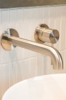 Смеситель для раковины Lotis Santi 1006BN встраиваемый, цвет brushed nickel