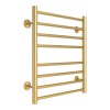 Полотенцесушитель водяной Lotis Mone 50х60 см, цвет brushed gold