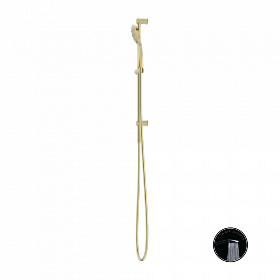 Душевой гарнитур Lotis Santi 1021BB штанга 61,5см, цвет brushed brass