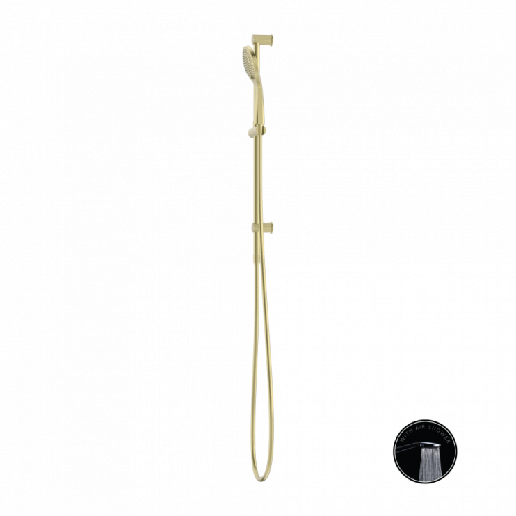 Душевой гарнитур со штангой, Lotis, цвет: золото