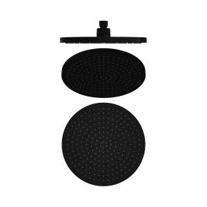 Верхний душ Lotis Mone 1069MB D23см, цвет matte black