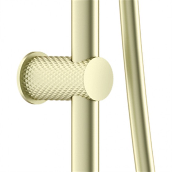 Душевой гарнитур Lotis Santi 1022BB штанга 61,5см, цвет brushed brass