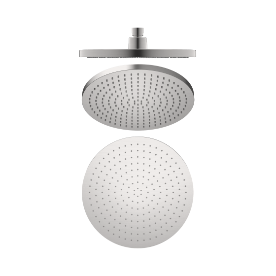 Верхний душ Lotis Mone 1069BN D23см, цвет brushed nickel