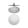 Верхний душ Lotis Mone 1069BN D23см, цвет brushed nickel