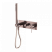 Смеситель для душа, с ручным душем, скрытый, Lotis, цвет: бронза
